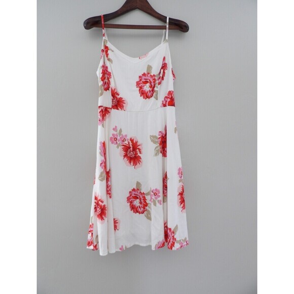 Old Navy Floral Midi Spaghetti Strap A Line Dress | Medium - Picture 2 of 12